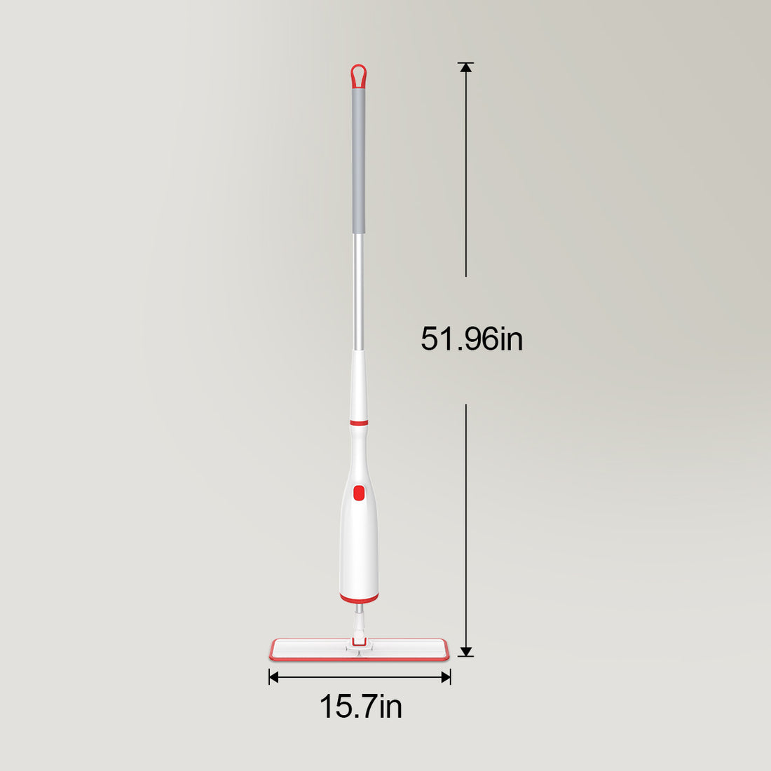 Spin Microfiber Self-Squeeze Flat Mop