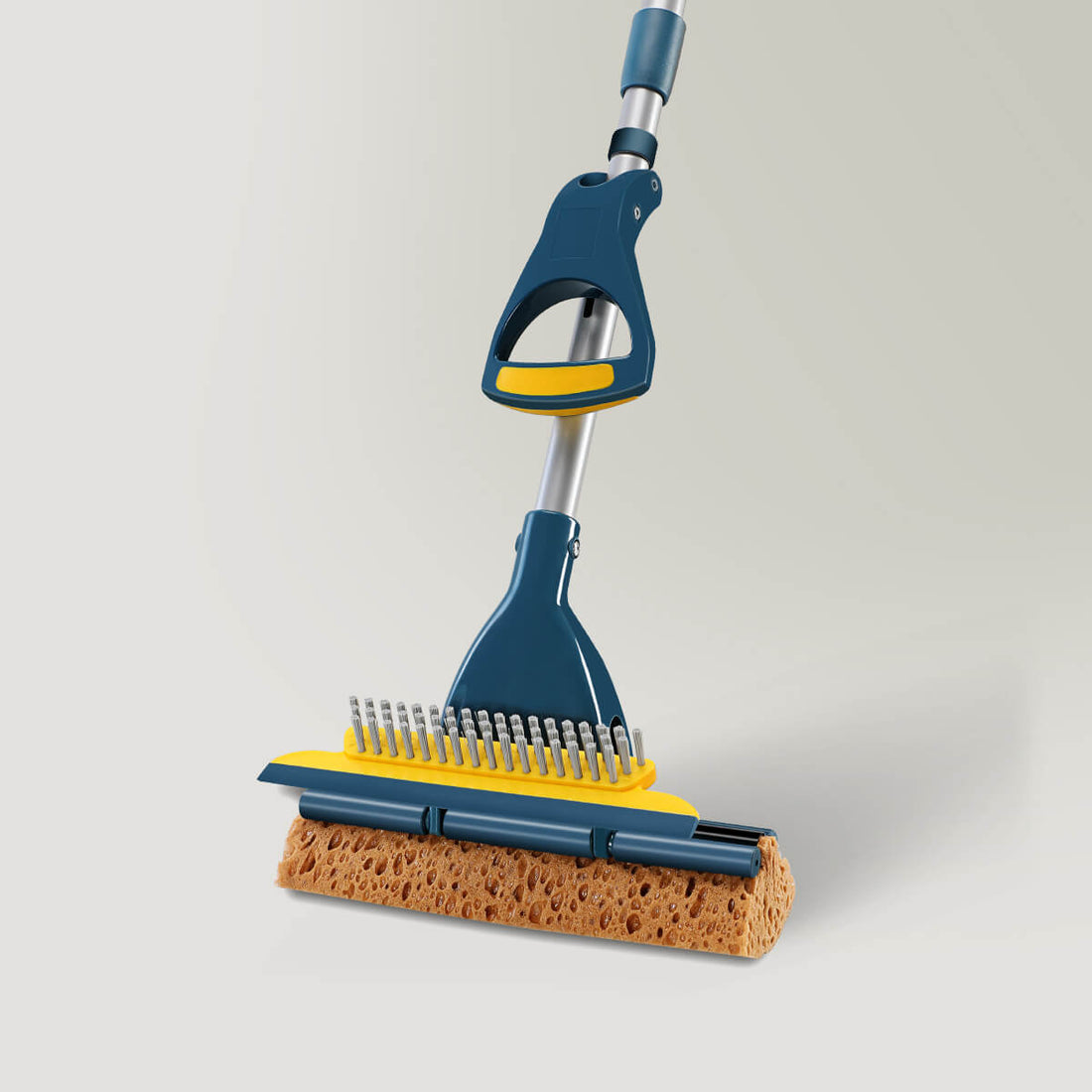 Sponge Mop With Extendable Telescopic Long Handle