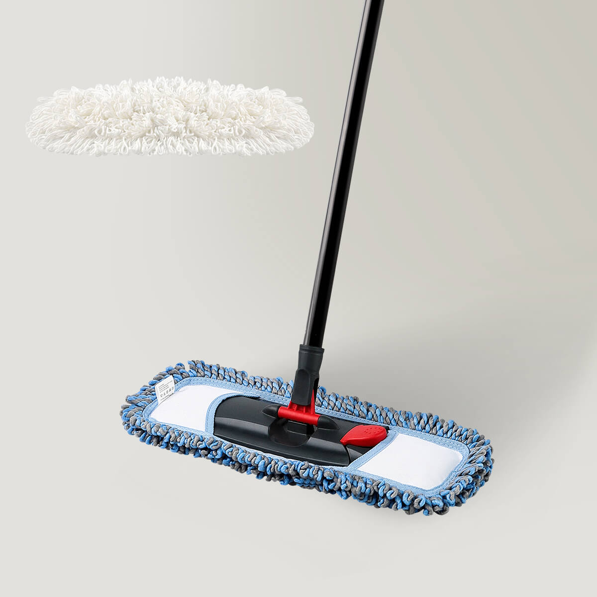 Dust Mop for Floor Cleaning Microfiber Professional Dry & Wet Flat Mops