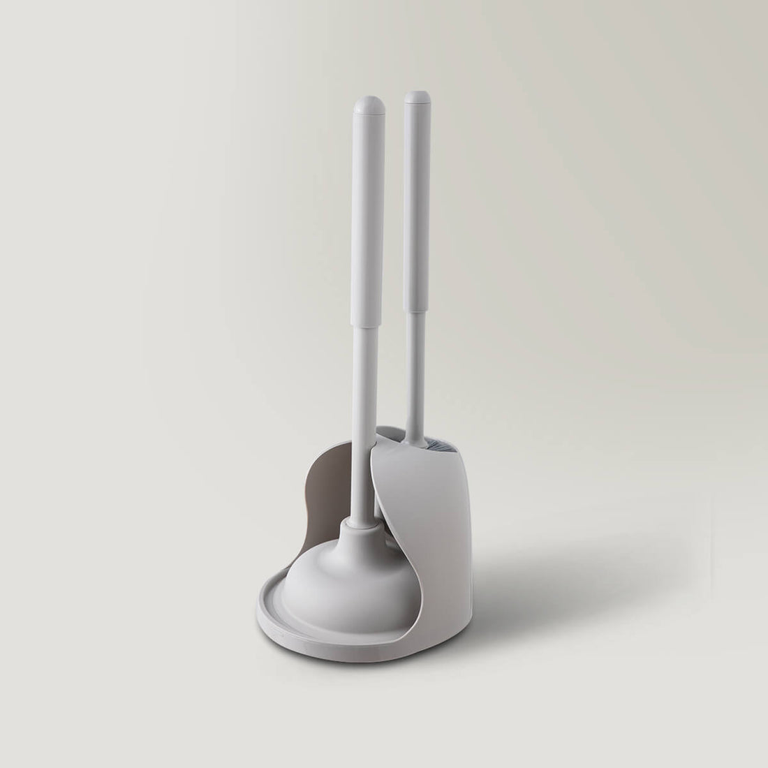 Toilet Brush & Plunger 2in1 Set