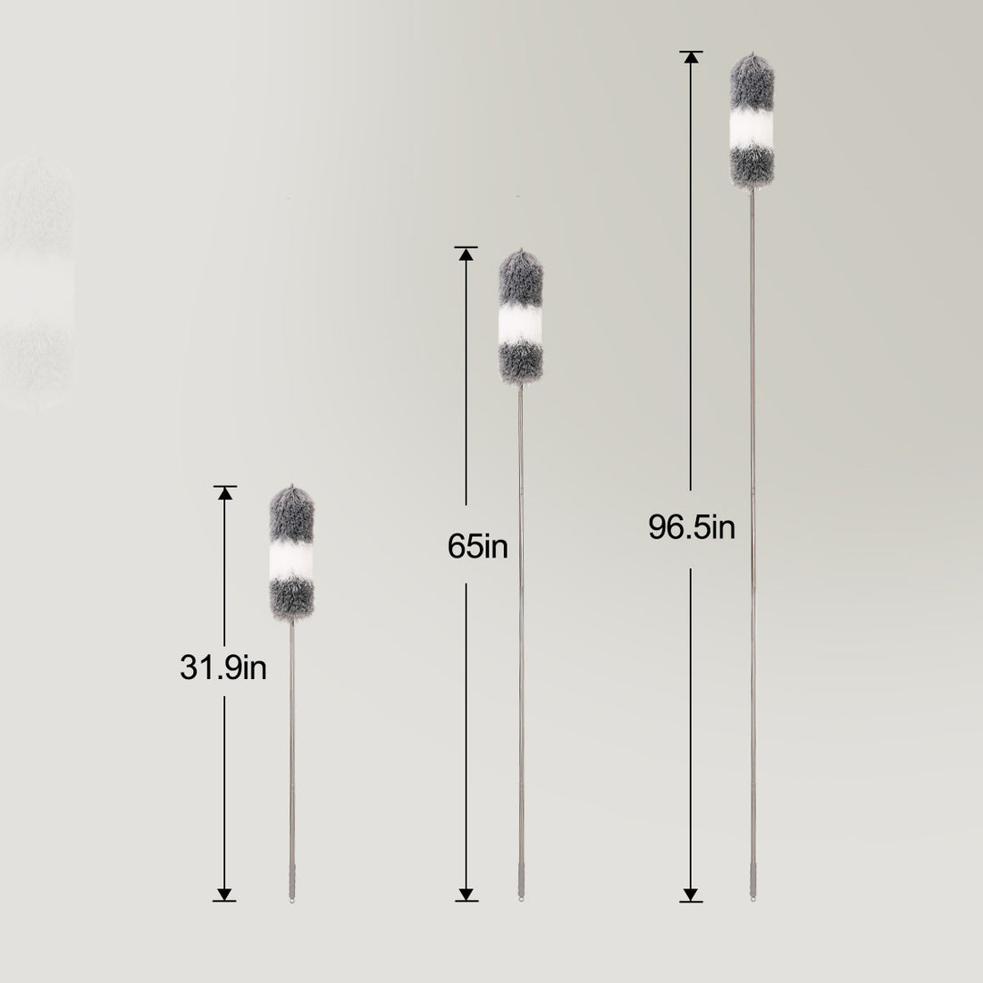 Microfibre Extendable Duster Long Telescopic Magic Static Duster Brush
