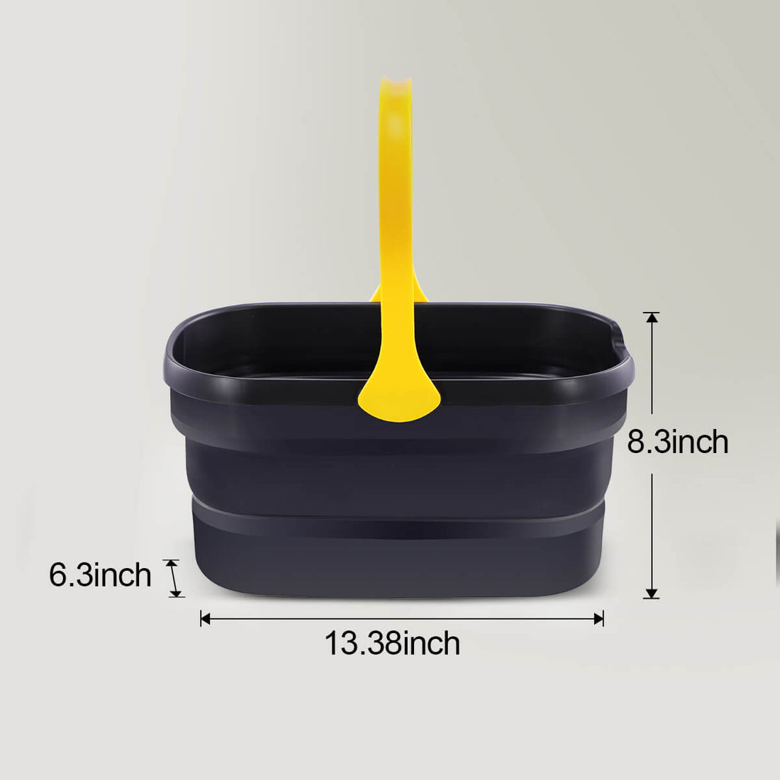 Yocada 10L Collapsible Plastic Bucket Mop Bucket