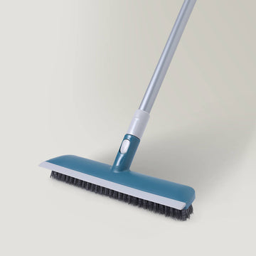 Yocada Floor Scrub Brush and Squeegee 2 in 1 brush