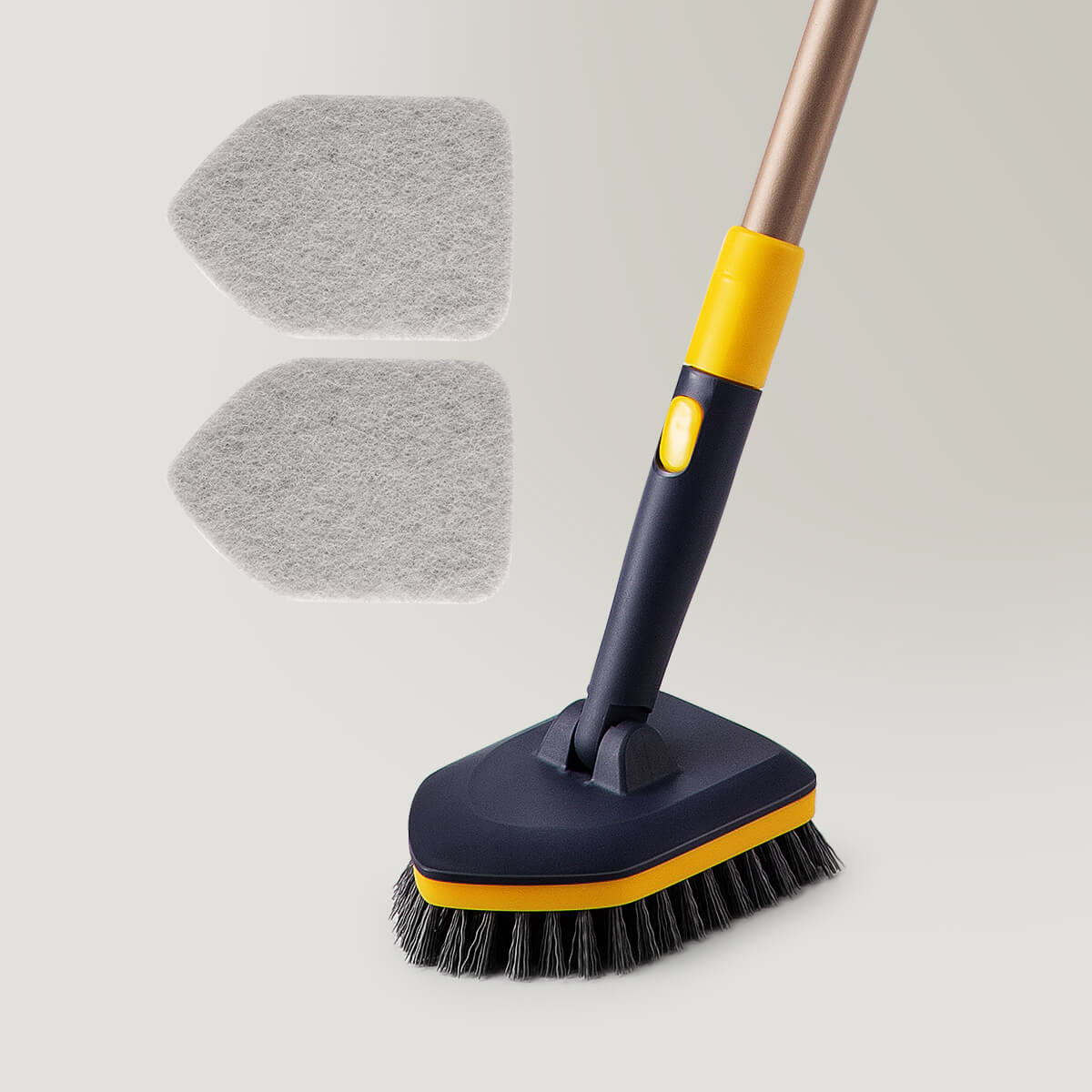 Yocada Tub Tile Cleaning Brush 2 in 1 Cleaning Brush